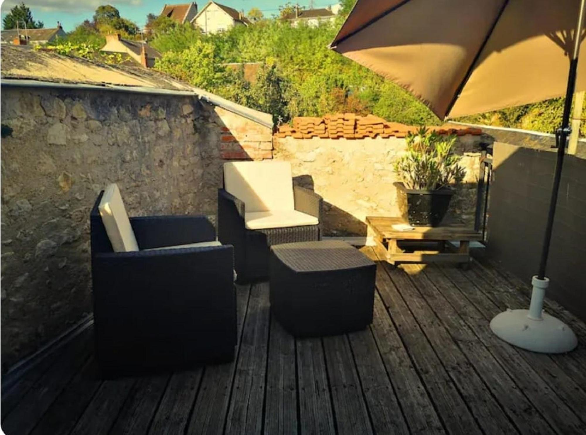 Chambres Avec Salle De Bains Et Cuisine En Centre Ville Argenton Sur Creuse Екстериор снимка