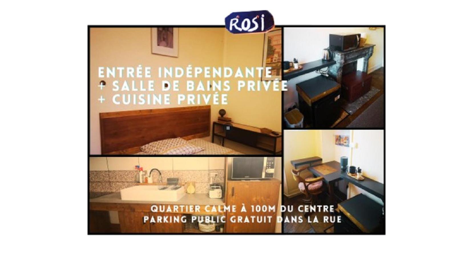 Chambres Avec Salle De Bains Et Cuisine En Centre Ville Argenton Sur Creuse Екстериор снимка
